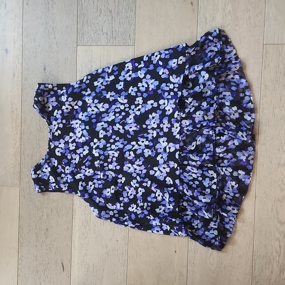 Kate Spade Silk Floral Blouse XL - Picture 2 of 7